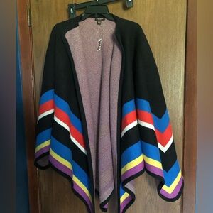 Henri Bendel wool poncho/cape